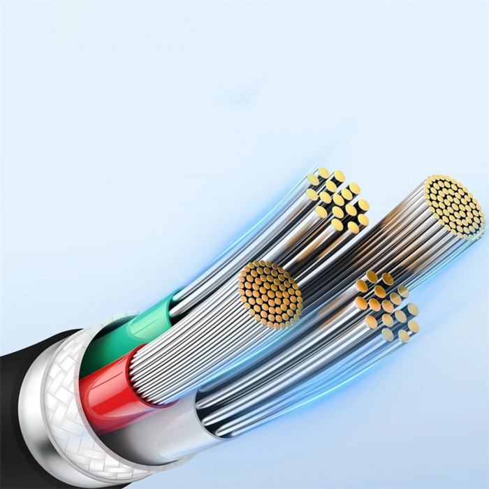 Kabel Baseus Pudding Series 100W USB-A - USB-C 2m - czarny