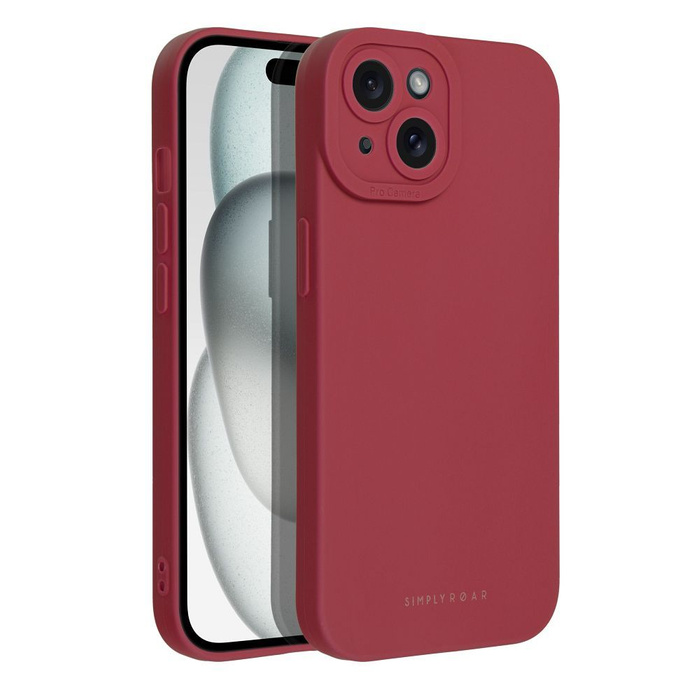 Futerał Roar Luna Case - do iPhone 15 czerwony
