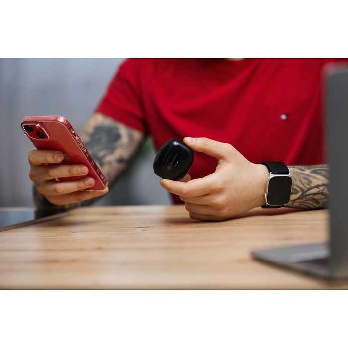 Słuchawki bezprzewodowe douszne Forcell F-Audio Clear Sound TWS czarne