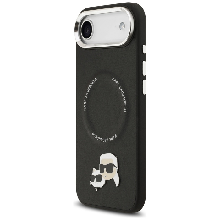 Etui Karl Lagerfeld Karl & Choupette     Pins MagSafe do iPhone Air czarny