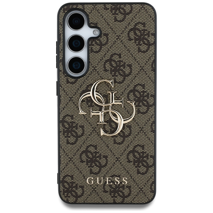 Etui Guess Big 4G Logo Classic Logo do Samsung Galaxy S25+ brązowy