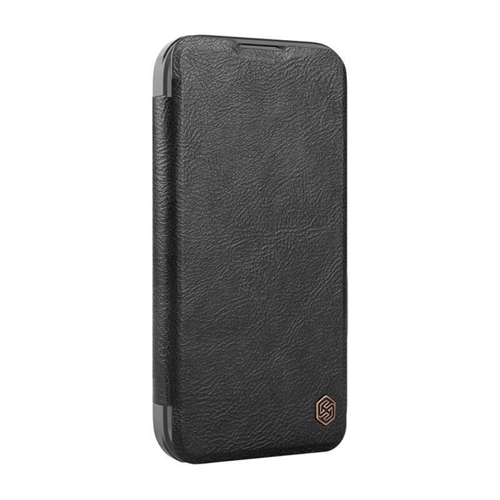 Nillkin Qin Book Prop Case for Apple iPhone 16 Classic Black