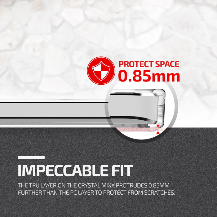 Etui Samsung Galaxy A7 VERUS Crystal Mixx Clear Przezroczysty Jak Spigen SGP Pokrowiec