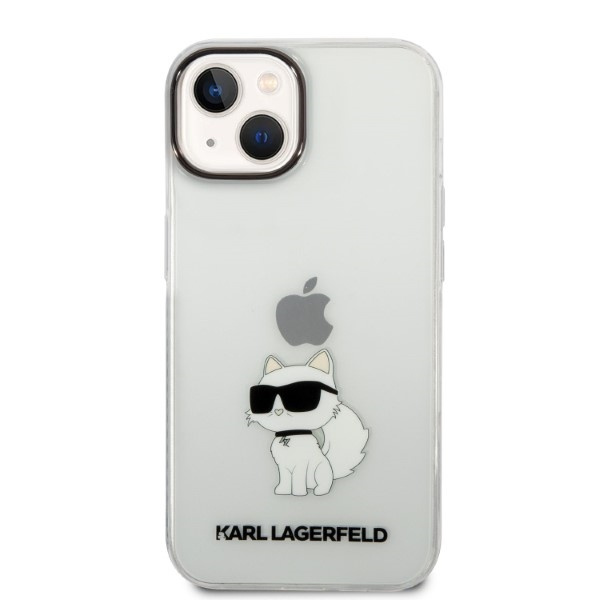 Etui KARL LAGERFELD Apple iPhone 14 Plus IML NFT Choupette Bezbarwny Hardcase