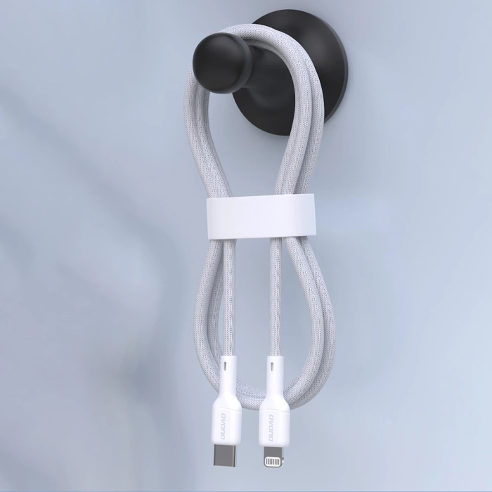 Kabel Dudao L9X 30W USB-C - Lightning 1m - biały