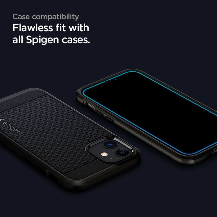SPIGEN Alm Glass Fc Galaxy A52 Lte / 5G Szkło Hartowane Black