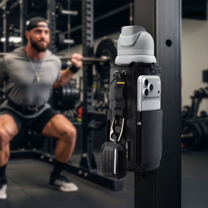 POKROWIEC NA BUTELKĘ SPIGEN LF500 TUMBLER BAG CZARNY