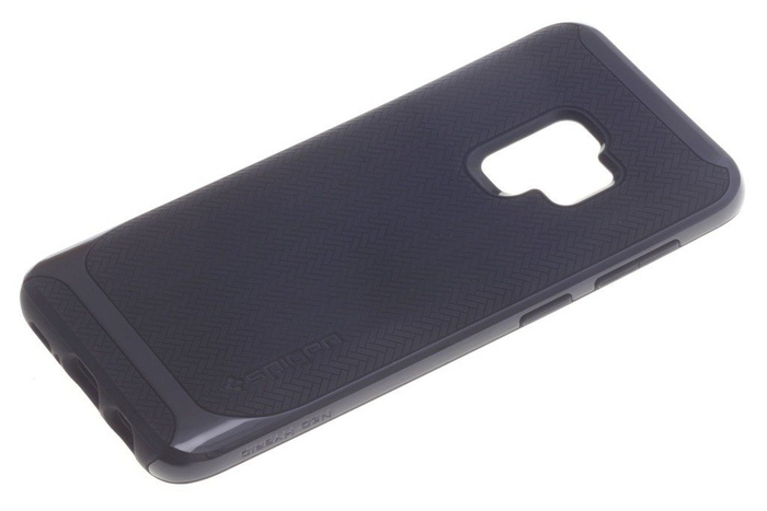 Etui Spigen Galaxy S9 Neo Hybrid Czarne Case Samsung Shiny Black