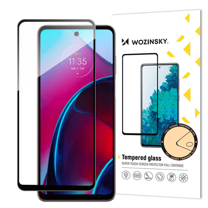 Tempered glass Full Glue MOTO G stylus 2022 Black
