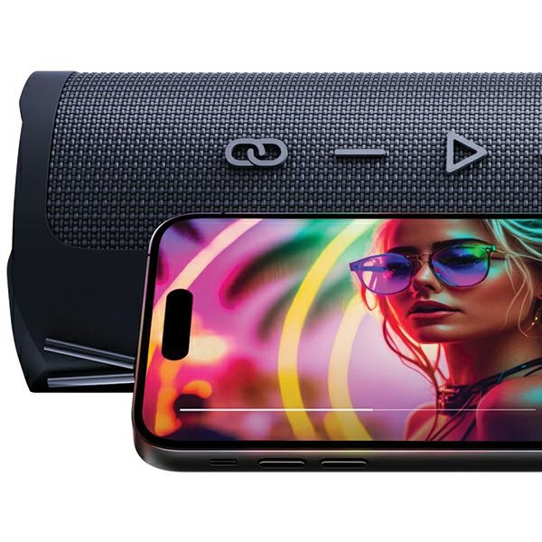 3MK Fuego głośnik bezprzewodowy 30W Bluetooth 5.3 TWS IPX7 czarny/black