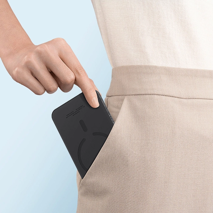 Mini powerbank Baseus 5000mAh 20W + kabel USB-C (20V/3A) - czarny