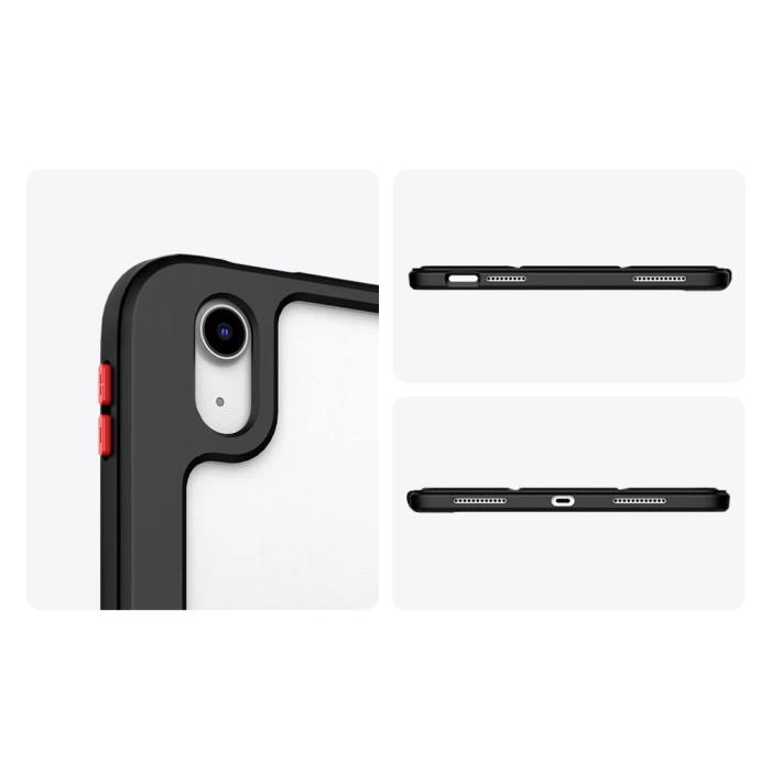 Nillkin Bevel Leather Case etui iPad 10.9'' 2022 (10 gen.) smart cover pokrowiec z klapką podstawka niebieskie