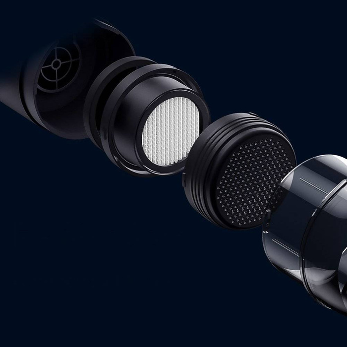 Baseus 3x filtr wkład do odkurzacza samochodowego Baseus A2 czarny (CRXCQA2-A01)