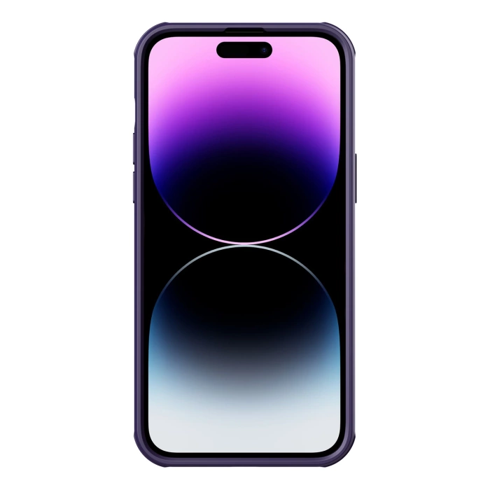 Etui Nillkin CamShield S Case etui iPhone 14 Pro Max pancerny pokrowiec osłona na aparat fioletowe