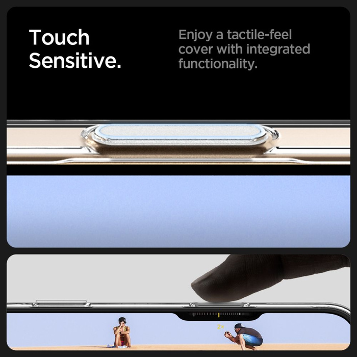 ETUI SPIGEN IPHONE 16 PRO THIN FIT MAG MAGSAFE PRZEZROCZYSTE/BIAŁE