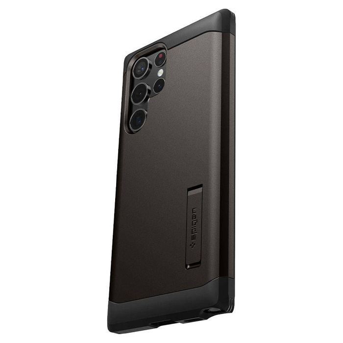 ETUI SPIGEN GALAXY S22 ULTRA TOUGH ARMOR GUNMETAL