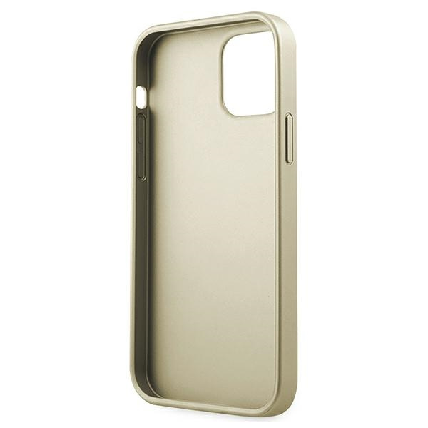 Etui GUESS Apple iPhone 12 Pro Max Iridescent Złoty Hardcase