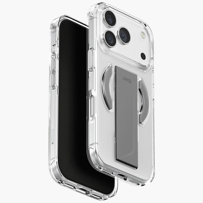 Etui UNIQ Heldro Air do iPhone 17 Pro    Magclick Charging przezroczysty