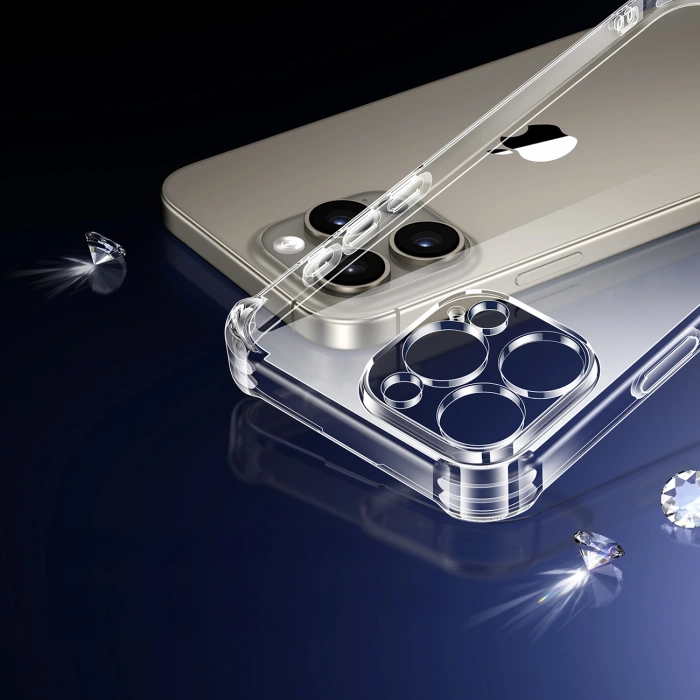 Etui Ugreen Bright Cushion iPhone 16 Pro Max (przezroczyste)