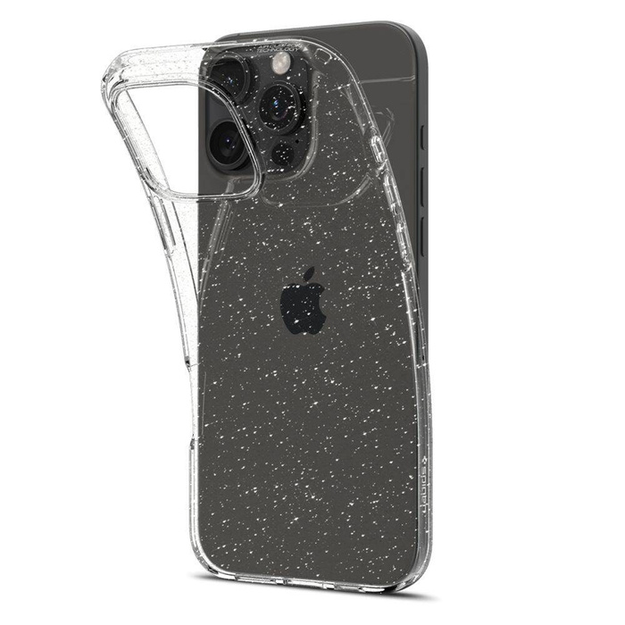ETUI SPIGEN LIQUID CRYSTAL IPHONE 16 PRO GLITTER CRYSTAL