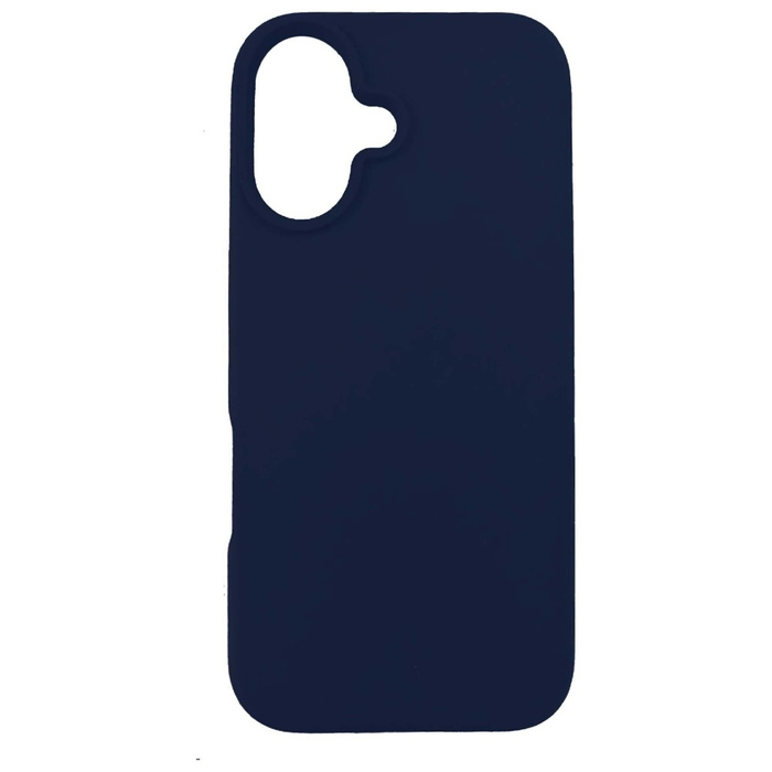 Etui 3MK Silicone Case iPhone 16 Plus Granatowy/Dark Navy