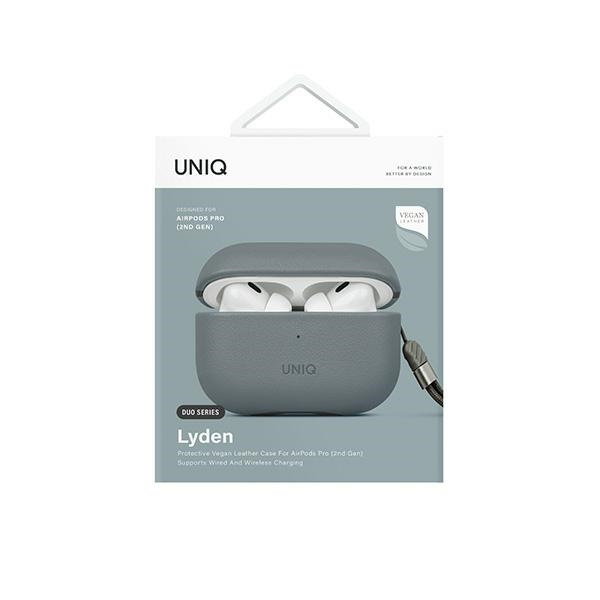 UNIQ etui Lyden DS AirPods Pro 2 gen(2022/2023) niebiesko-czarny/washed blue-black