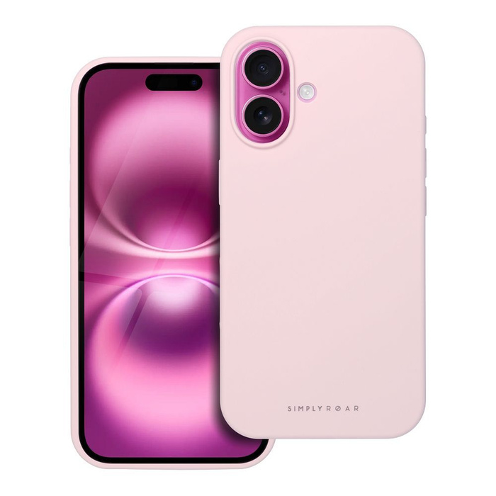 ROAR futerał CLOUD SKIN do IPHONE 16 Jasnoróżowy