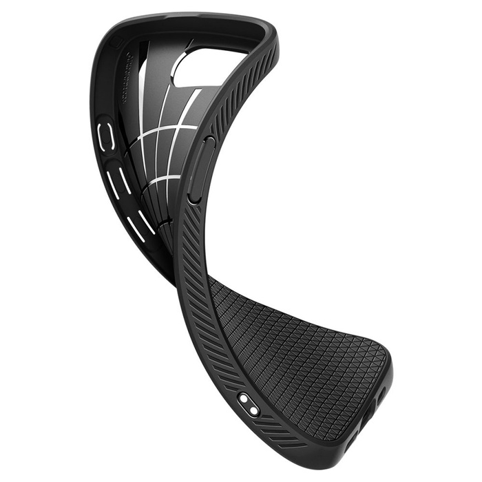 ETUI SPIGEN IPHONE 16E LIQUID AIR MATOWE CZARNE