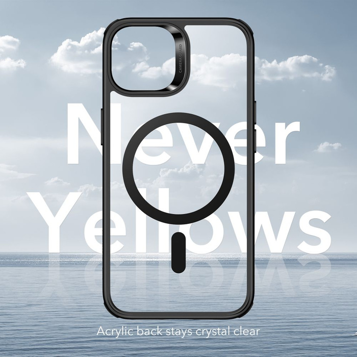 Etui Esr Ch Halolock Magsafe iPhone 14 Plus Clear/black