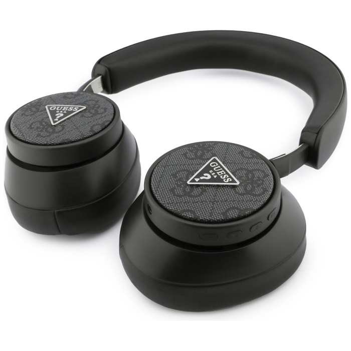 Słuchawki nauszne Guess 4G Triangle Logo Bluetooth czarny