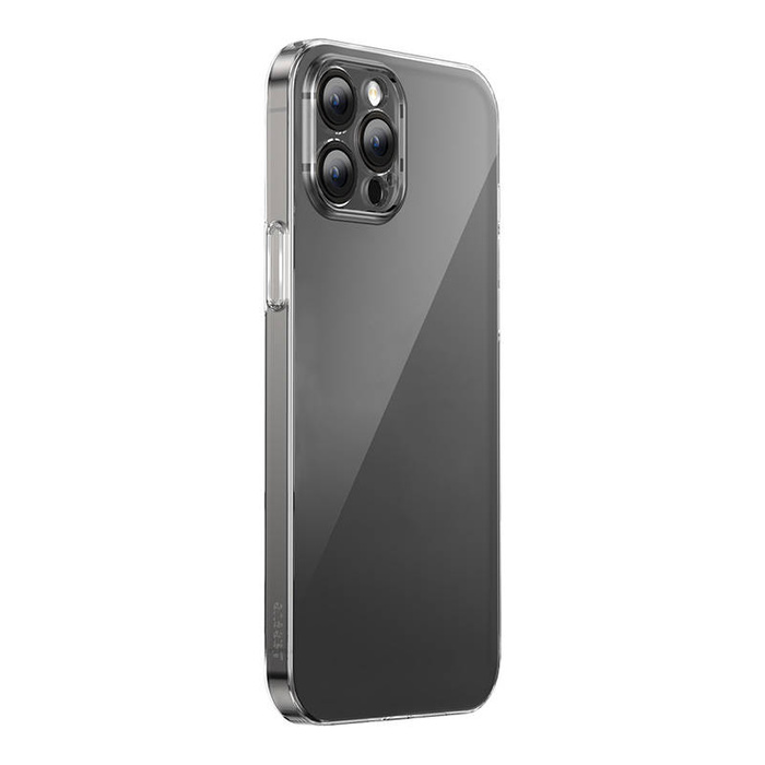 Etui Baseus Crystal Series Clear do iPhone 12 Pro (przeźroczyste) + szkło hartowane + zestaw czyszczący