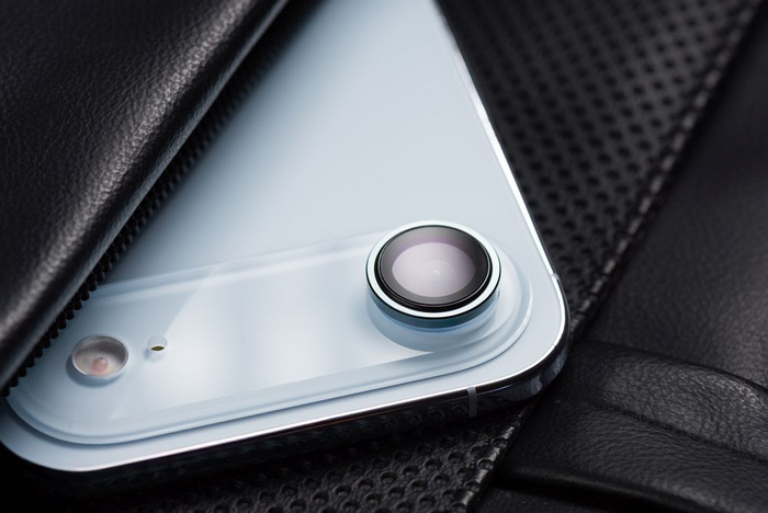 Szkło hartowane na aparat do iPhone 17 Forcell Premium jasnoniebieskie 0INT