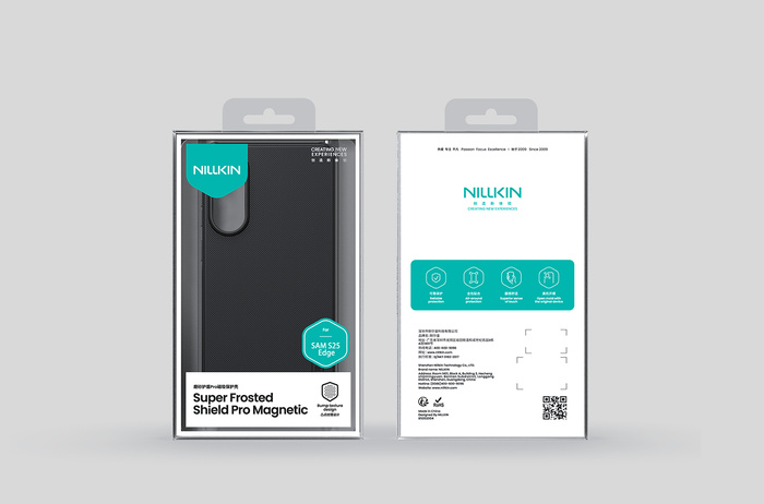 NILLKIN SUPER SHIELD PRO MAGNETIC SAMSUNG S25 EDGE, BLACK / CZARNY