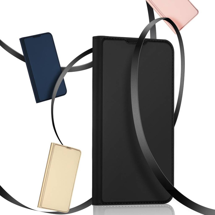 Dux Ducis Skin Pro kabura etui pokrowiec z klapką iPhone 14 czarny