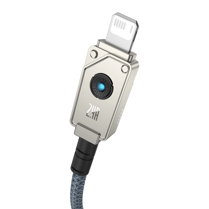 [PO ZWROCIE] Kabel USB - Lightning Baseus Unbreakable 2.4A 480Mb/s 2m - biały