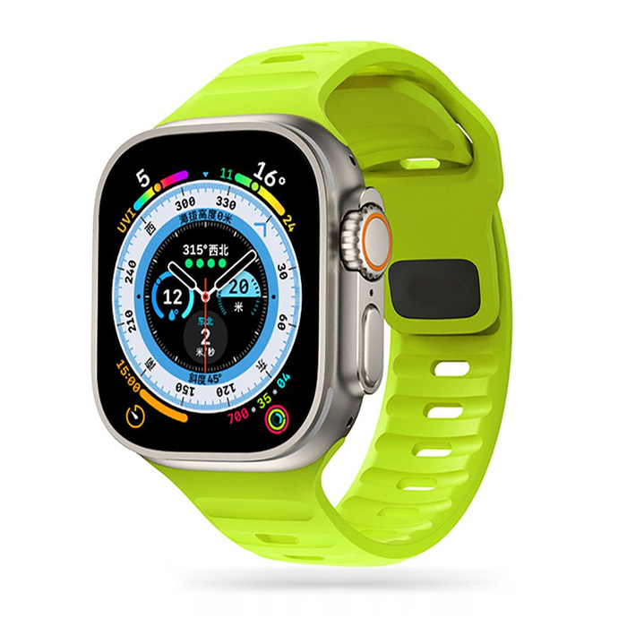 Pasek Tech-Protect Iconband Line Apple Watch 4 / 5 / 6 / 7 / 8 / Se / Ultra (42 / 44 / 45 / 49 Mm) Lime