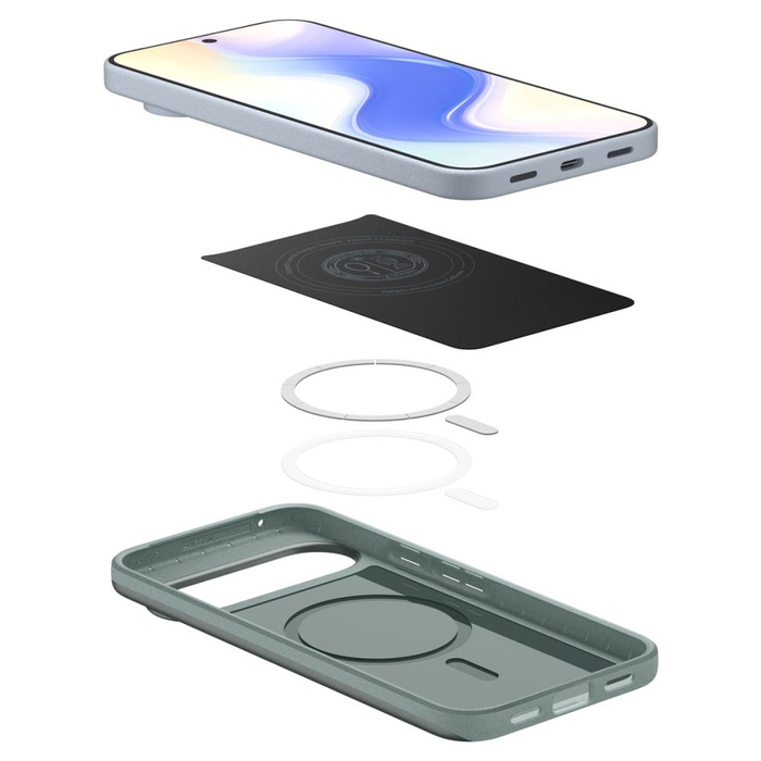 ETUI SPIGEN GOOGLE PIXEL 10 / 10 PRO THIN FIT MAG MAGSAFE SAGE GREEN