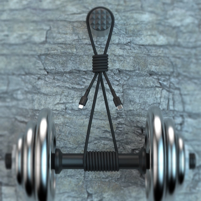 Kabel Dudao L9C Max 240W PD USB-C - USB-C 2m - czarny