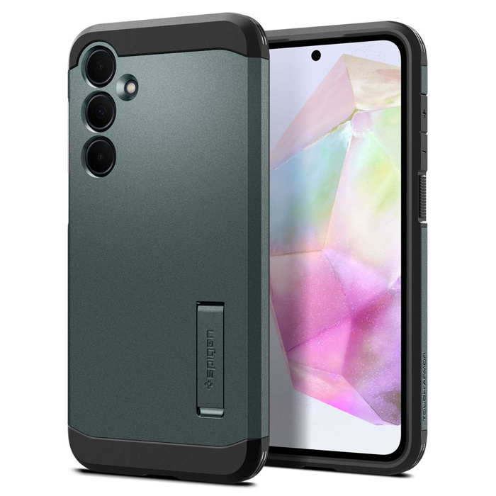 Etui Spigen Tough Armor Samsung Galaxy A35 5g Abyss Green Case