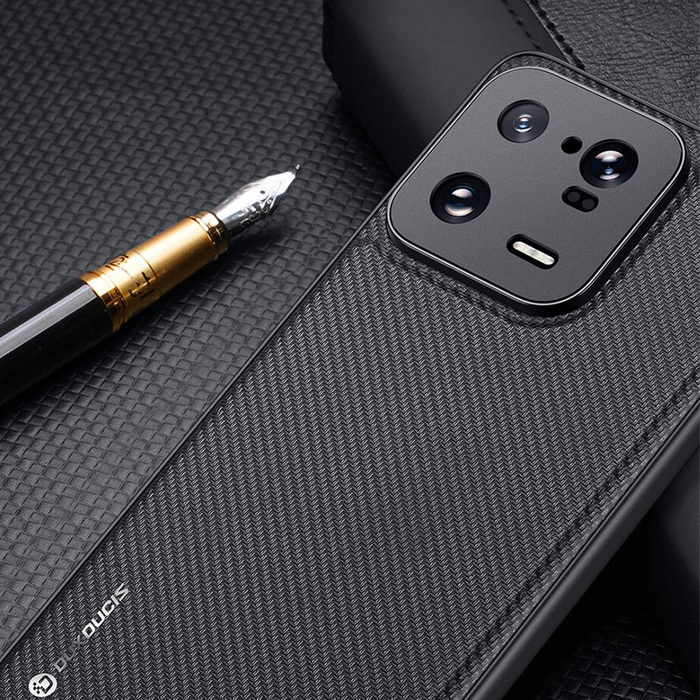 Etui Dux Ducis Fino etui do Xiaomi 13 Pro pokrowiec z silikonową ramką szare Case