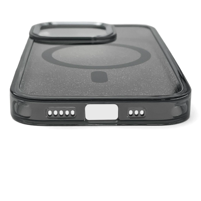 Etui Glitter Case na Samsung Galaxy A57 kompatybilne z MagSafe - czarne
