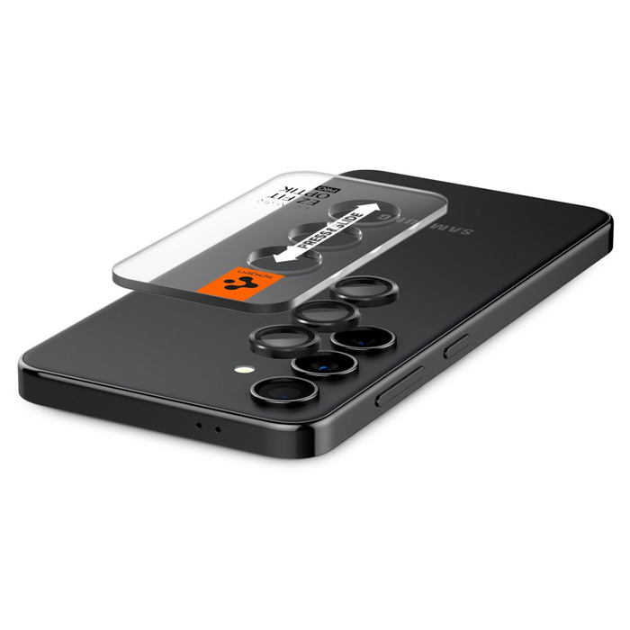 Osłona Aparatu Spigen Optik.tr ”ez Fit” Camera Protector 2-pack Galaxy S24 / S23 / S23 Plus Black