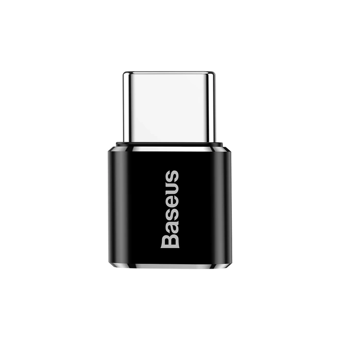 Adapter BASEUS Micro USB Do USB Type-C Czarny