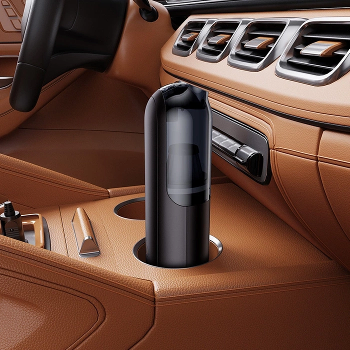 Bezprzewodowy odkurzacz samochodowy Baseus A0 Pro 4000Pa HEPA - czarny