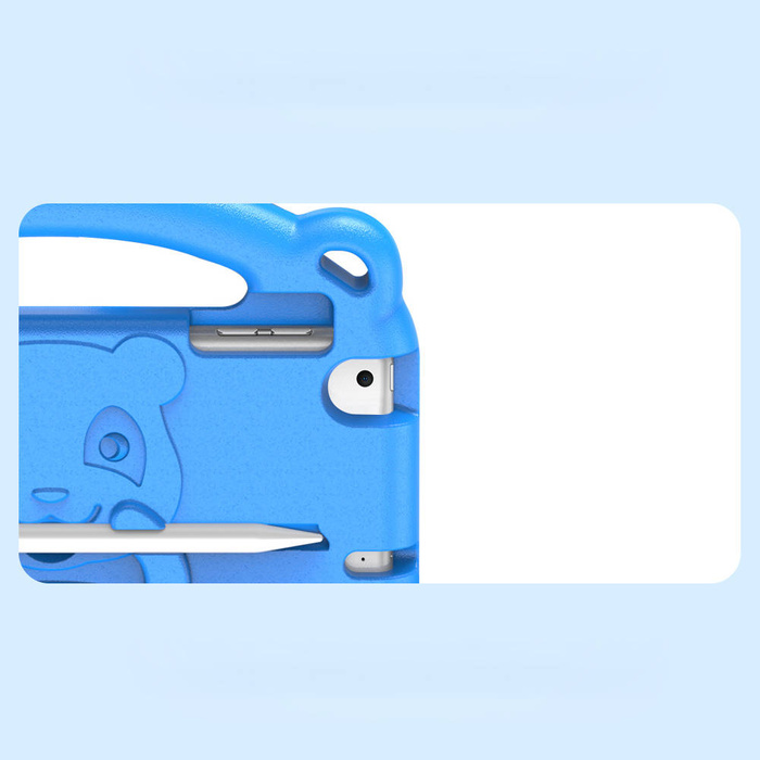 Dux Ducis Panda bezpieczne dla dzieci dziecięce miękkie etui do iPad mini 5 / 4 / 3 / 2 / 1 z miejscem na rysik żółty