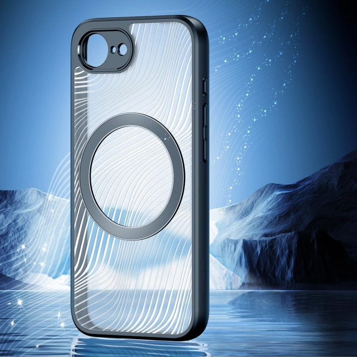 Etui Dux Ducis Aimo Mag z MagSafe na iPhone 16e - czarne