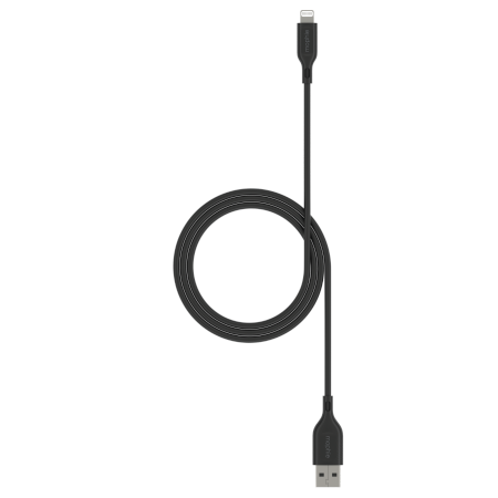 Mophie Essentials - kabel lightning - USB-A 1m (black)