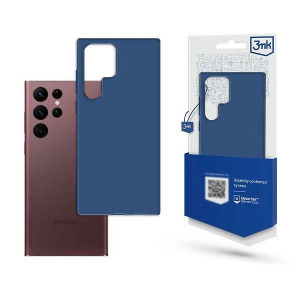 Etui 3MK Matt Case Sam S23 Ultra jagoda/blueberry