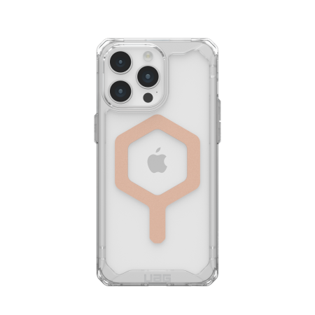 Etui UAG Plyo Magsafe - obudowa ochronna do iPhone 15 Pro Max kompatybilna z MagSafe (ice-rose gold) Case
