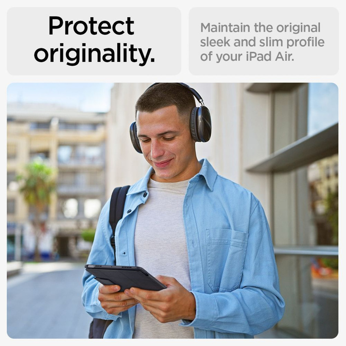 ETUI SPIGEN ULTRA HYBRID ”PRO” IPAD AIR 13 2024 BLACK